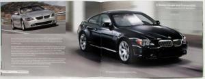 2006 BMW Ultimate Driving Machine Sales Brochure 3 5 6 7 Series Z4 X3 X5 M5 M3