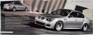 2006 BMW Ultimate Driving Machine Sales Brochure 3 5 6 7 Series Z4 X3 X5 M5 M3