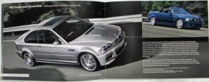 2006 BMW Ultimate Driving Machine Sales Brochure 3 5 6 7 Series Z4 X3 X5 M5 M3