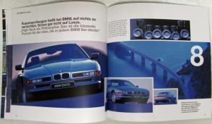 1998 BMW Fascination - Everything That Moves Us Sales Brochure - German Text