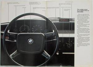 1975 BMW 530i Closer to an Airplane than an Automobile Sales Folder
