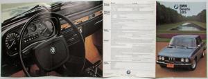 1975 BMW Bavaria 3.0S Sales Folder