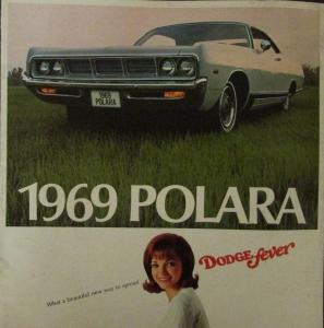 1969 Dodge Polara 500 Wagon Convertible 2 Way Tailgate Sales Brochure Original