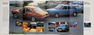 1976 BMW 518 520 520i 525 528 Sales Folder - German Text