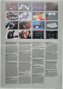 1982 BMW Unrestricted Freedom Over Space Oversized Sales Brochure - German Text