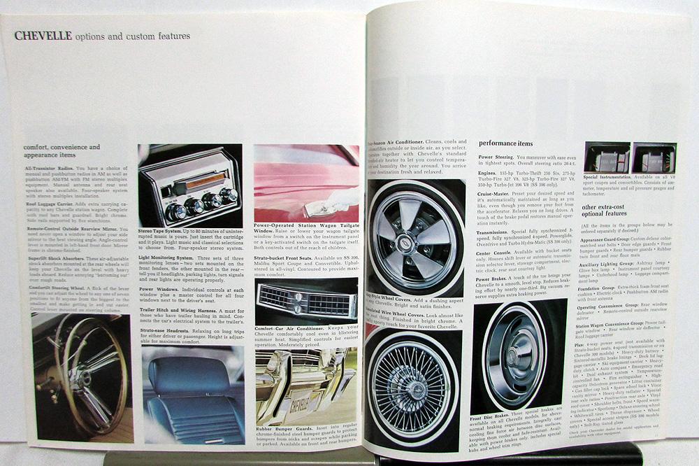 1967 Chevelle Owners Manual W/ Envelope – 67 El Camino Malibu SS Concours Reproduction Guide