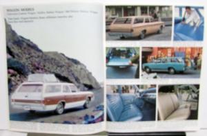 1967 Chevrolet Chevelle SS 396 Malibu 300 Deluxe Concours Wagon Brochure Revised
