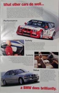 2000 BMW X5 Auto Show Flyer Poster