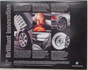 2000 BMW X5 Auto Show Flyer Poster