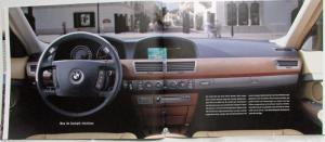 2003 BMW 7 Series Sedan Prestige Sales Brochure - 745i 745Li 760Li - German Text