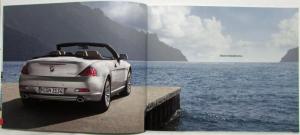 2006 BMW 6 Series Coupe and Convertible Prestige Sales Brochure