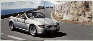 2006 BMW 650i Coupe and Convertible Prestige Sales Brochure