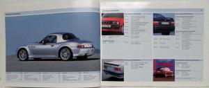 2004 BMW Pre-Owned Vehicles Accessories Sales Brochure