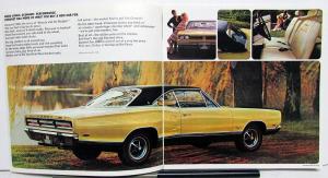 1969 Dodge Coronet RT Super Bee 500 440 Deluxe Custom Original Sales Brochure