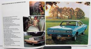 1969 Dodge Coronet RT Super Bee 500 440 Deluxe Custom Original Sales Brochure