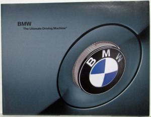 2005 BMW Full Line Ultimate Driving Sales Brochure 3 5 6 7 Series Z4 M3 M5 X5 X3