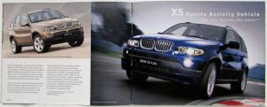 2005 BMW Full Line Ultimate Driving Sales Brochure 3 5 6 7 Series Z4 M3 M5 X5 X3