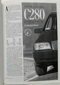 1999 Mercedes-Benz C-Class Bound Article Compilation