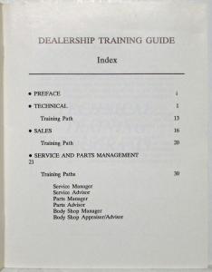 1993 Mercedes-Benz Dealership Training Guide with Competitive Info