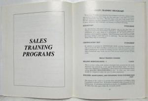 1993 Mercedes-Benz Dealership Training Guide with Competitive Info