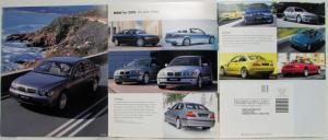 2002 BMW Full Line Sales Folder - 3 5 7 Series Z3 Z8 X5 Motorcycles