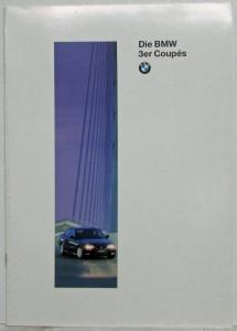 1995 BMW 3 Series Coupe Sales Brochure