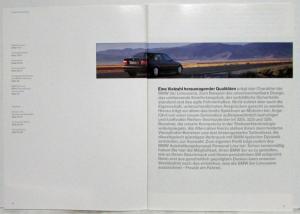 1995 BMW 3 Series Sedans Sales Brochure - German Text