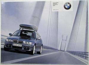 2003 BMW 3 Series Accessories Sales Brochure