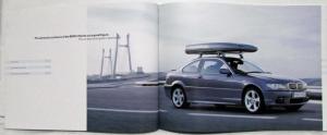 2003 BMW 3 Series Accessories Sales Brochure