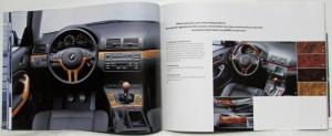 2003 BMW 3 Series Accessories Sales Brochure