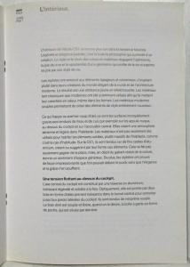 2002 BMW CS1 Concept Car Media Information Press Kit - French Text