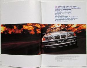 2000 BMW 3 Series Sedan Brilliant Blend of Fun and Function Sales Brochure