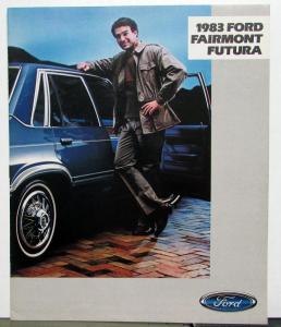 1983 Ford Fairmont Futura Options Features Sales Brochure CANADIAN