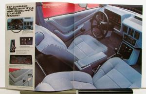 1983 Ford EXP Sport Options Features Sales Brochure CANADIAN