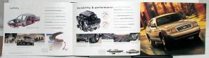 1999 Ford Crown Victoria Paint Colors Options Features Sales Brochure
