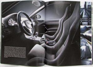 2003 BMW M3 Prestige Sales Brochure - German Text