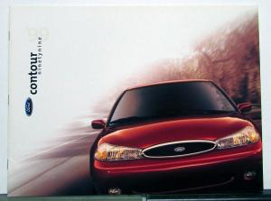 1999 Ford Contour Paint Colors Options Features Sales Brochure