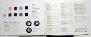 1999 Ford Contour Paint Colors Options Features Sales Brochure