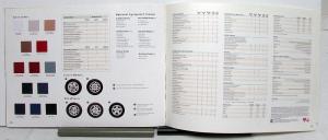 1999 Ford Escort Paint Colors Options Features Sales Brochure