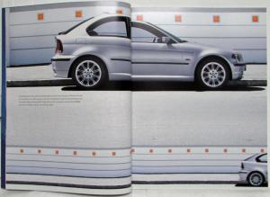 2003 BMW 3 Series Compact Prestige Sales Brochure - German Text