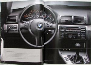 2004 BMW 325Ci and 330Ci Coupe Prestige Sales Brochure