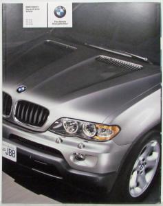 2006 BMW X5 Sports Activity Vehicle Prestige Sales Brochure