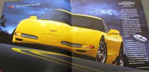 2001 Chevrolet Corvette Dealer Prestige Sales Brochure Z06 LS6