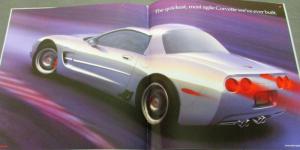 2001 Chevrolet Corvette Dealer Prestige Sales Brochure Z06 LS6