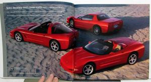 2002 Chevrolet Corvette Dealer Prestige Brochure Z06 Coupe Convertible C5-R