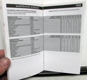 1999 Chrysler Dodge Plymouth Jeep Dealer Service & Parts Data Handbook Specs