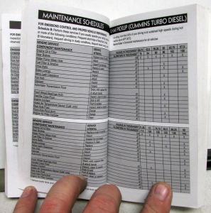 1999 Chrysler Dodge Plymouth Jeep Dealer Service & Parts Data Handbook Specs