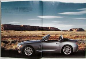 2002 BMW Z4 Roadster Prestige Sales Brochure - German Text
