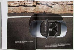 2002 BMW Z4 Roadster Prestige Sales Brochure - German Text