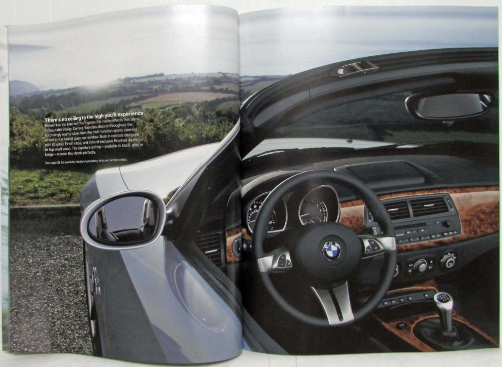 2006 BMW Z4 Roadster Prestige Sales Brochure 2006 BMW Z4 Roadster Prestige Sales Brochure